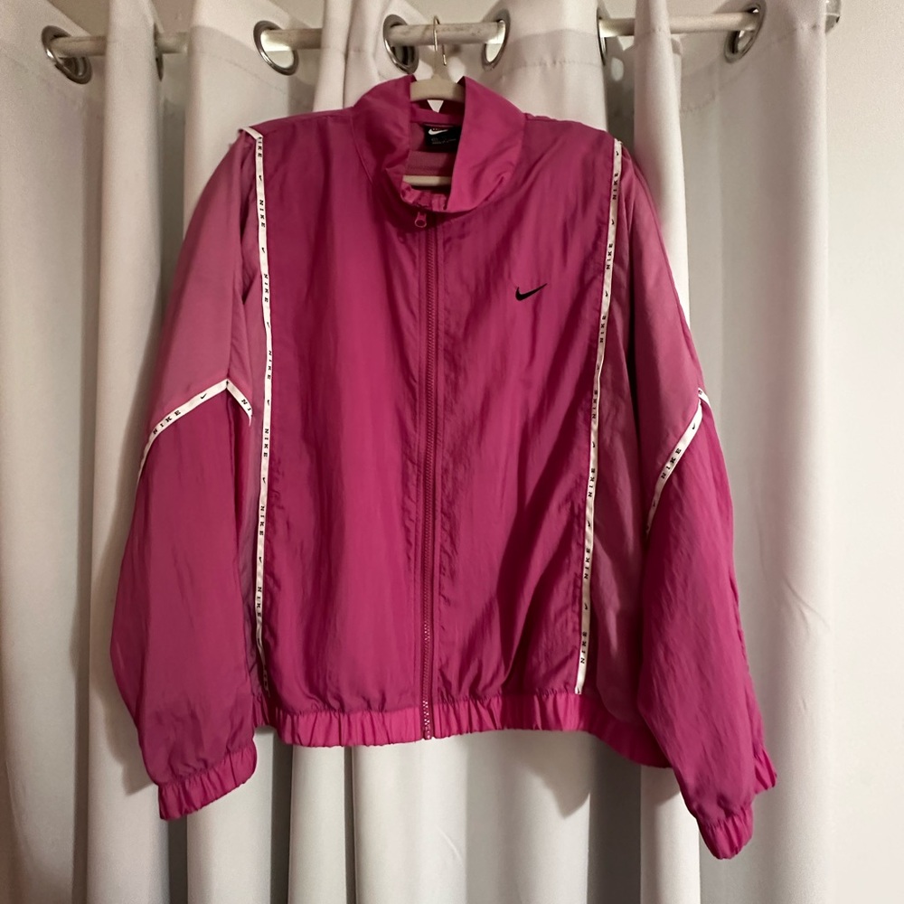 Nike Women's Fuchsia Bomber Jacket